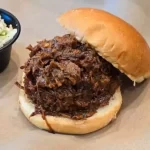 Chopped Brisket Sandwich