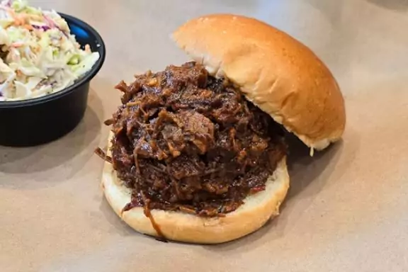 Chopped Brisket Sandwich